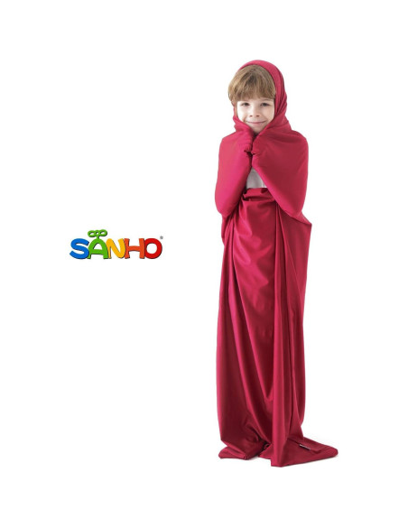 Media Sensorial Sanho Yopo Pequeña Rojo Vino para Niños Media Sensorial Sanho Yopo Pequeña Rojo Vino para Niños