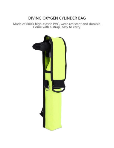Bolsa Soporte Cilindro Oxígeno OUKENS 35.5x7cm PVC