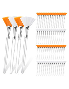 Brochas Faciales en Abanico Supkiir 60 Pcs Multiuso