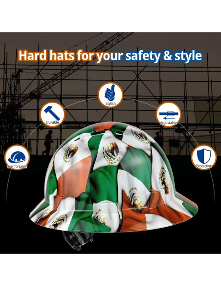 Casco de Seguridad TOKISHI X002 Brim Completo HDPE Casco de Seguridad TOKISHI X002 Brim Completo HDPE