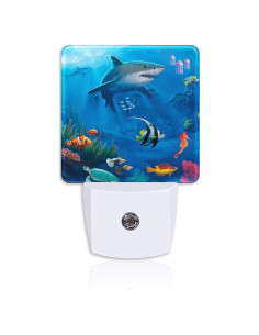 Luz Nocturna LED Neidius Mundo Submarino Tropical 11.4cm