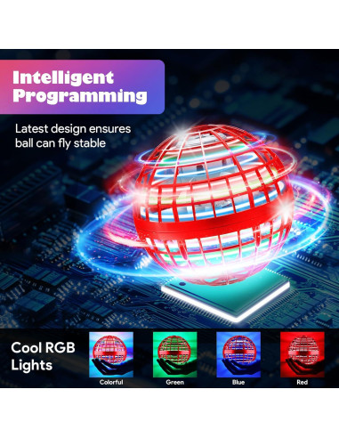Bola Voladora Controlada por Mano DONGGUAN TSM006 Rojo