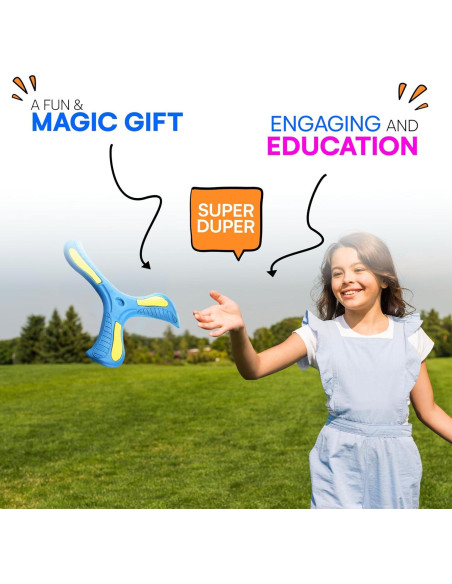 Boomerang Amazaque Azul para Niños - Espuma Suave y Segura Boomerang Amazaque Azul para Niños - Espuma Suave y Segura