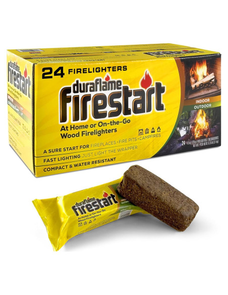 Encendedores de Fuego Duraflame - 24 Paquete Ecológicos Encendedores de Fuego Duraflame - 24 Paquete Ecológicos