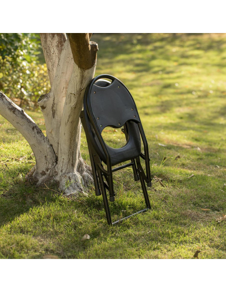 Asiento de Inodoro Plegable PLAYBERG Negro para Camping Asiento de Inodoro Plegable PLAYBERG Negro para Camping
