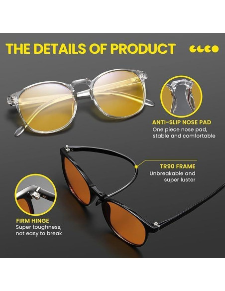 Gafas de Luz Azul IBOANN Iconic para Mujer - Protección UV400 Gafas de Luz Azul IBOANN Iconic para Mujer - Protección UV400
