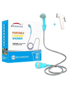 Ducha Portátil HiVehicle con Batería Recargable 2200mAh