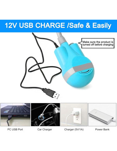 Ducha Portátil HiVehicle con Batería Recargable 2200mAh