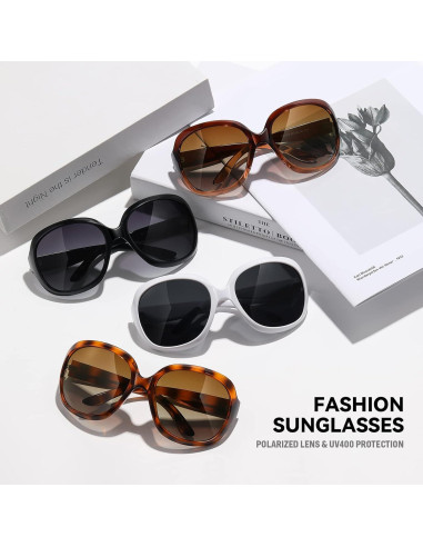 Gafas de Sol Polarizadas para Mujeres A8 UV400 Clásicas