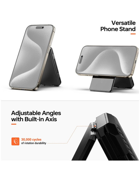 Billetera Magnética X-Pocket con Bloqueo RFID y Soporte para iPhone Billetera Magnética X-Pocket con Bloqueo RFID y Soporte para iPhone