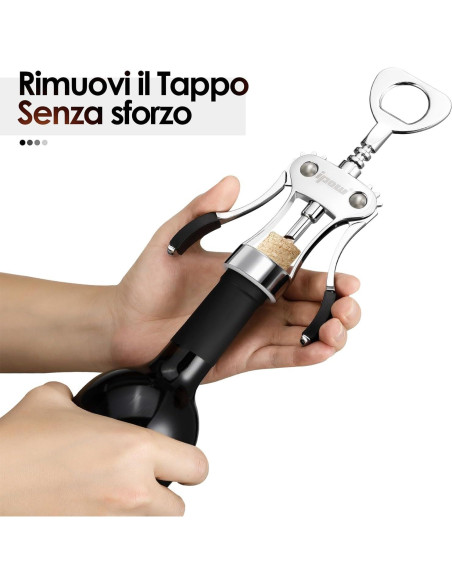 Abridor de Vino IPOW WS01 Multifuncional Plateado Abridor de Vino IPOW WS01 Multifuncional Plateado