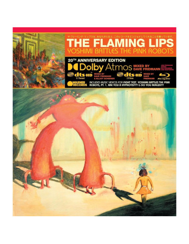 Yoshimi Lucha contra Robots Rosas - The Flaming Lips - Blu-ray
