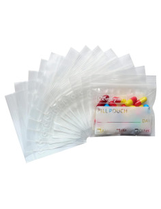 400 Bolsas de Pastillas Serfeymi para Viajes 7,62 x 6,99 cm