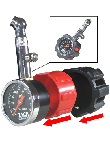 Medidor de Presión de Neumáticos JACO Deluxe 100 PSI