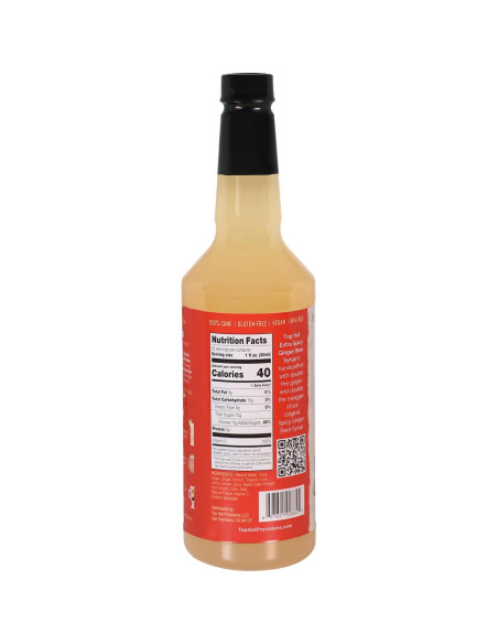 Jarabe de Jengibre Picante Top Hat 32 oz - Mezcla para Sodas Jarabe de Jengibre Picante Top Hat 32 oz - Mezcla para Sodas