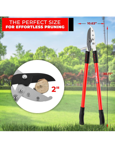 Podadora de Yunque TABOR TOOLS GG12A 76 cm Corte 5 cm
