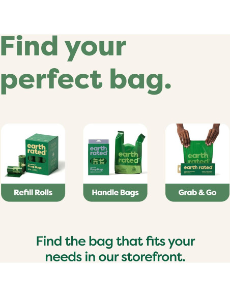 Bolsas de Excremento para Perros Earth Rated 270 Lavanda Bolsas de Excremento para Perros Earth Rated 270 Lavanda