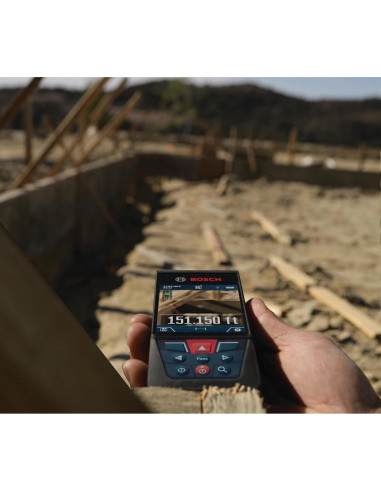 Medidor Láser Bosch GLM400CL 121.92 m Bluetooth y Batería