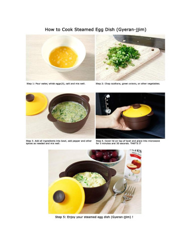 Olla de Vapor para Huevos Pamire de Silicona 170g Roja