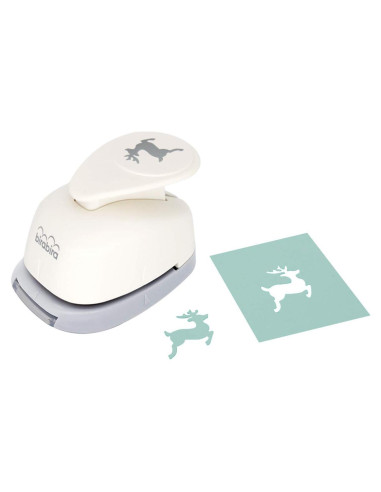 Punch de Manualidades Bira Craft Reno 2.54 cm para Papel