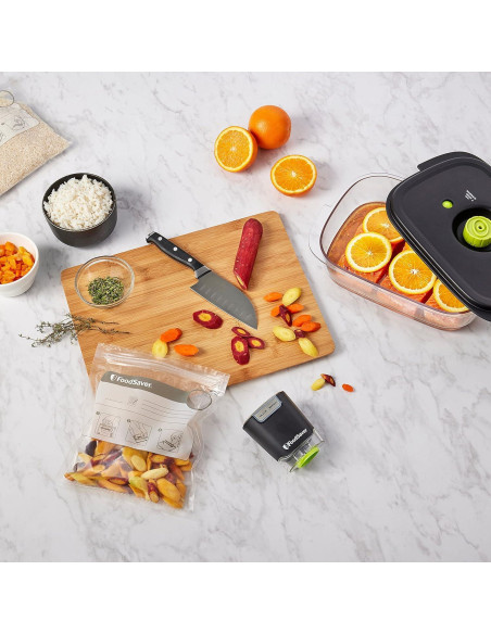Sellador al Vacío Portátil FoodSaver FS2160 130W Compacto Sellador al Vacío Portátil FoodSaver FS2160 130W Compacto