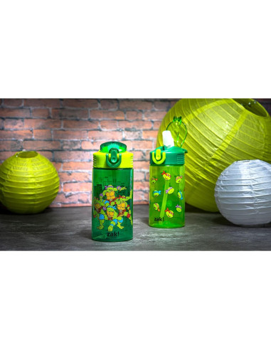 Botella de Agua Zak Designs Tortugas Ninja 2 Piezas 500 ml