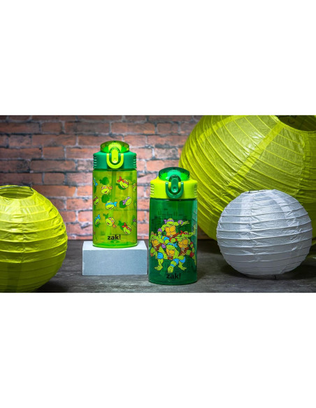 Botella de Agua Zak Designs Tortugas Ninja 2 Piezas 500 ml Botella de Agua Zak Designs Tortugas Ninja 2 Piezas 500 ml