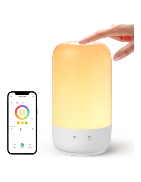 Lámpara de Mesa Inteligente Meross MSL450HK RGB y Blanco Lámpara de Mesa Inteligente Meross MSL450HK RGB y Blanco