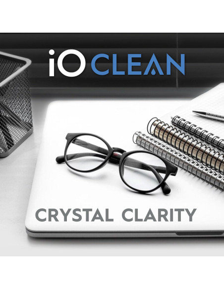 Kit Limpiador de Lentes iO CLEAN 2x95.5g + 2 Paños Microfibra Kit Limpiador de Lentes iO CLEAN 2x95.5g + 2 Paños Microfibra
