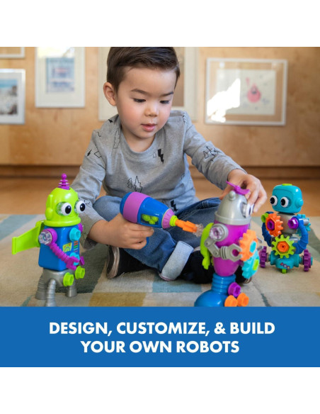 Taller de Robot Diseño Educational Insights - Set STEM 70 Piezas Taller de Robot Diseño Educational Insights - Set STEM 70 Piezas