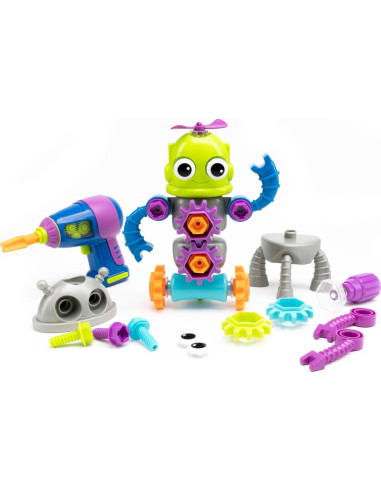 Taller de Robot Diseño Educational Insights - Set STEM 70 Piezas