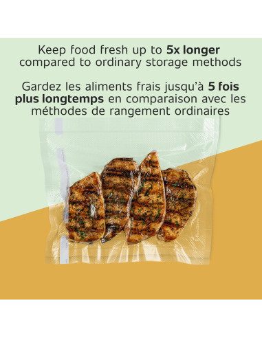 Bolsas de Sellado al Vacío FoodSaver Multipack 5 Rollos