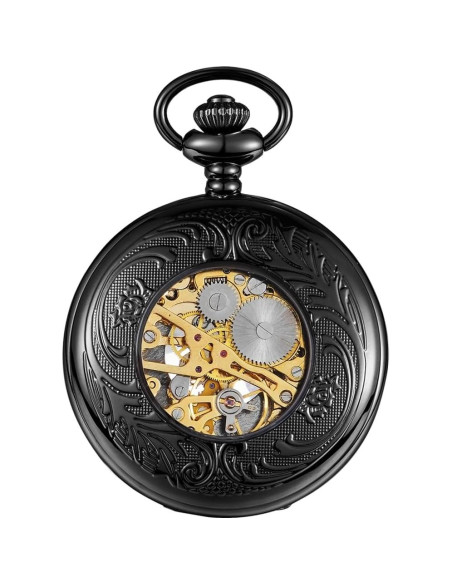 Reloj de bolsillo ShoppeWatch vintage mecánico con cadena Reloj de bolsillo ShoppeWatch vintage mecánico con cadena
