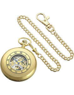 Reloj de Bolsillo Mecánico Charles-Hubert 3972-G 53mm 2