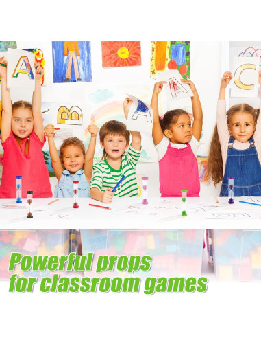 Temporizadores de Arena Fabbay 40 Piezas 2 Minutos Coloridos