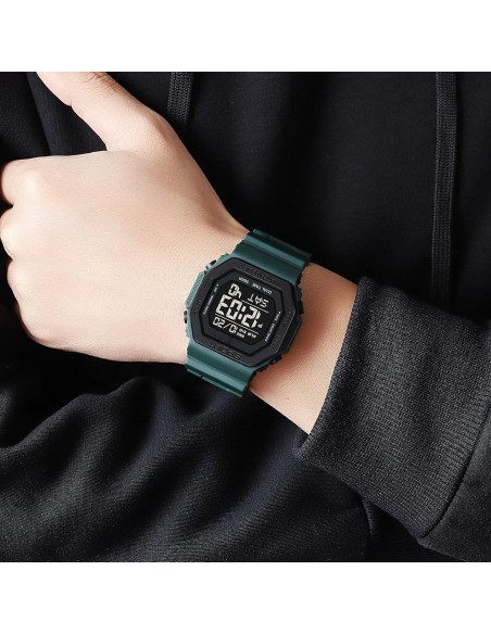 Reloj Digital Unisex PASOY Impermeable 50M Colorido Reloj Digital Unisex PASOY Impermeable 50M Colorido