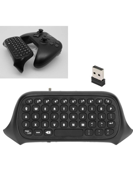Teclado para Consola GOWENIC Negro para Series X/S y One Teclado para Consola GOWENIC Negro para Series X/S y One
