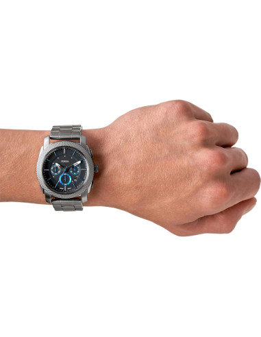 Reloj Cronógrafo de Cuarzo Fossil Machine 45mm Acero Inoxidable