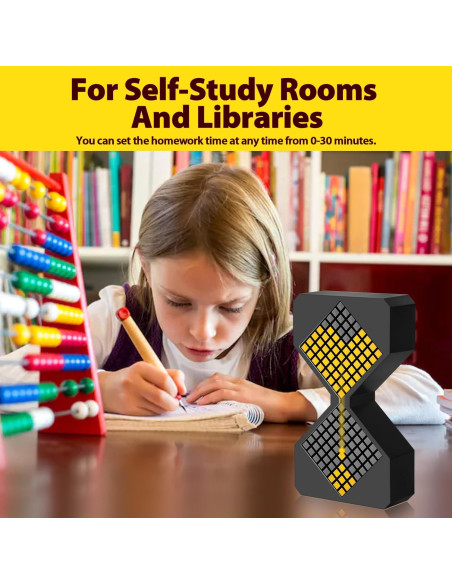 Temporizador Electrónico LED YEARBEIHAO 1-30 Minutos Negro Temporizador Electrónico LED YEARBEIHAO 1-30 Minutos Negro