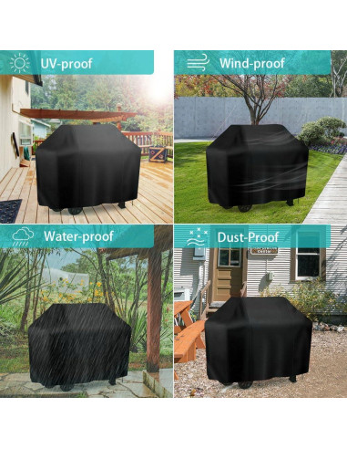Funda para Parrilla iCOVER 147x61x114 cm Impermeable
