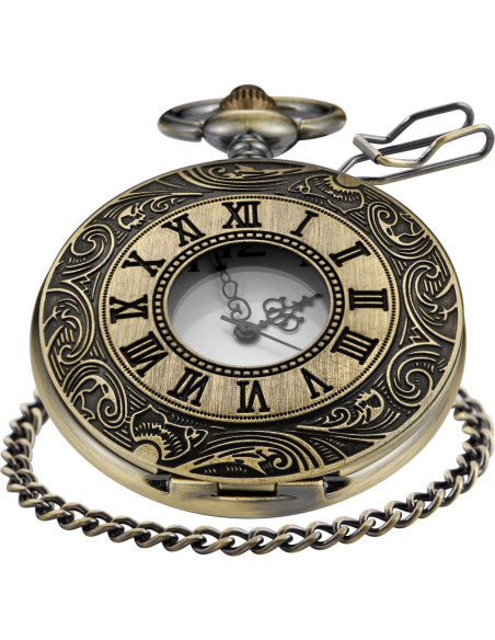 Reloj de bolsillo de cuarzo SwitchMe con esfera árabe Reloj de bolsillo de cuarzo SwitchMe con esfera árabe