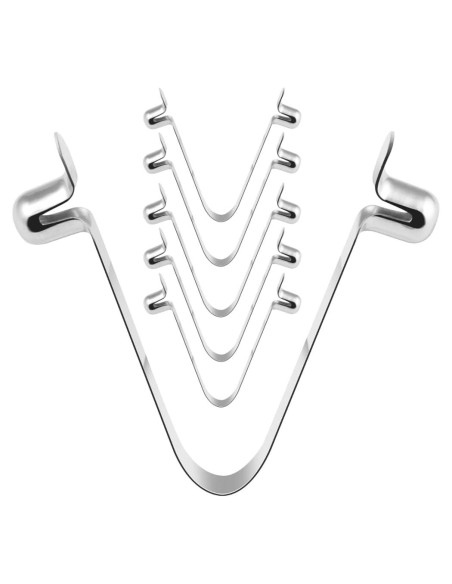 Clips en V Acero Inoxidable Aquatix Pro - Paquete de 6 Clips en V Acero Inoxidable Aquatix Pro - Paquete de 6