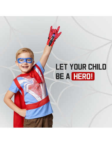 Lanzador de Telaraña PONSELER Guante para Niños 3-12 Años