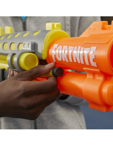 Nerf Blaster Fortnite Legendary TAC Amarillo 6 Dardos