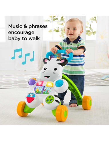 Caminante Musical Fisher-Price Cebra para Bebés 6+ Meses