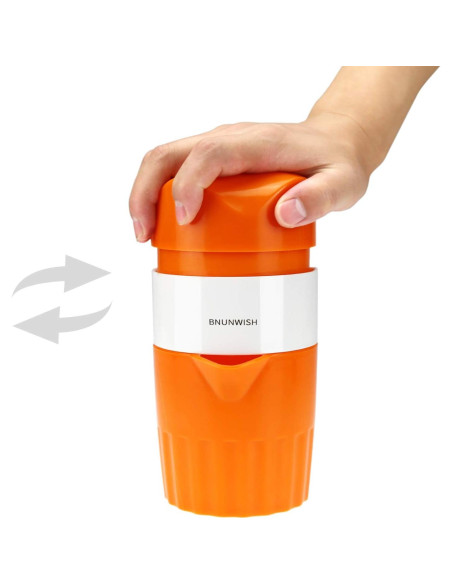 Exprimidor Manual de Cítricos Benwish Naranja 485ml Exprimidor Manual de Cítricos Benwish Naranja 485ml