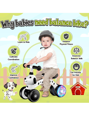 Bicicleta de Equilibrio para Bebés Fengchuangda 1-2 Años