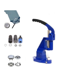 Kit de Botones de Presión HOBBY TRENDY 720 Piezas con Prensa