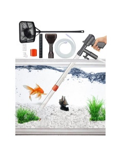 Limpiador de Grava para Acuario QZQ 2025 - Kit Multifuncional