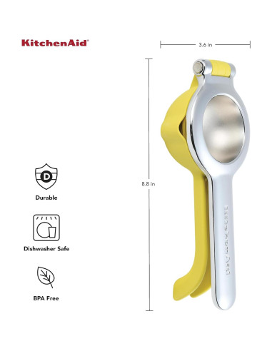 Prensa de Jugo de Cítricos KitchenAid 20.32 cm con Colador